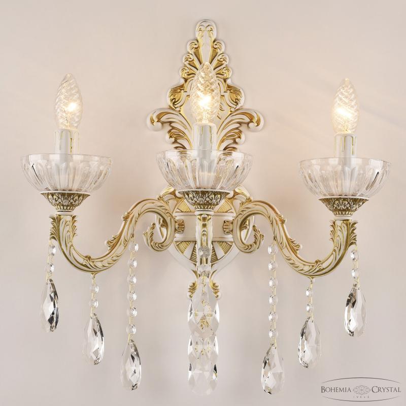 Бра Bohemia Ivele Crystal AL7901B15/3/175 B WMG P Clear/M-1H