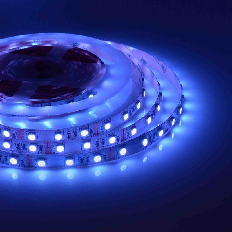 Светодиодная лента Apeyron 12В СТ 14,4Вт/м smd5050 60д/м IP20 5м RGB 00-17