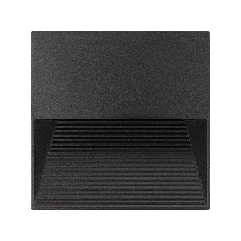 Светильник для ступеней Arlight LGD-RIBONIK-S114x114-5W Warm3000 (Черный, 50 deg, 230V) (IP65 Металл) 056713
