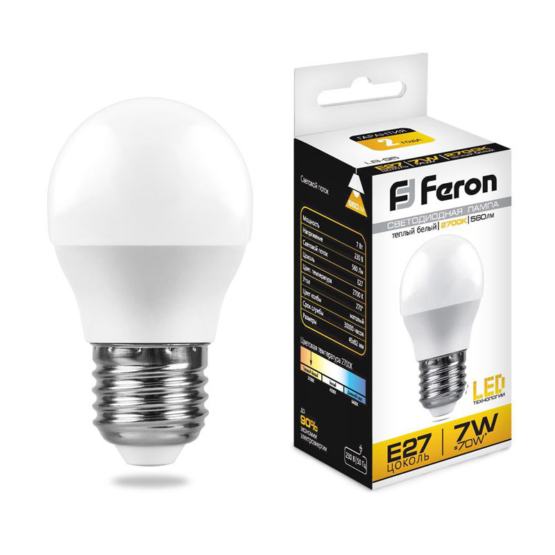 Светодиодная лампа Feron 25481