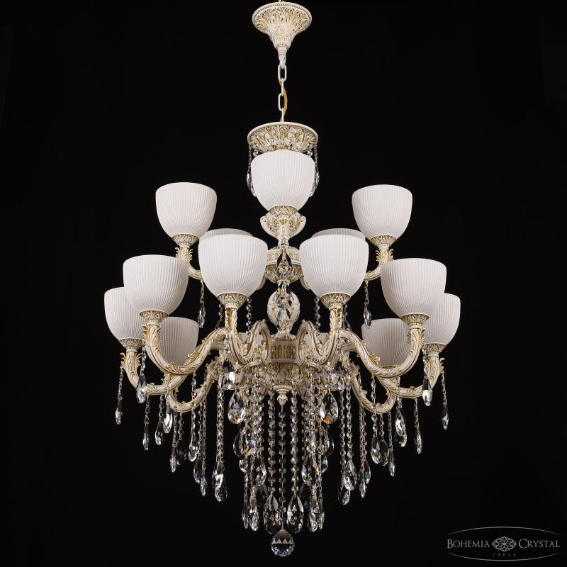 Подвесная люстра Bohemia Ivele Crystal AL79101/10+5/250/2D B WMG P1 U Line