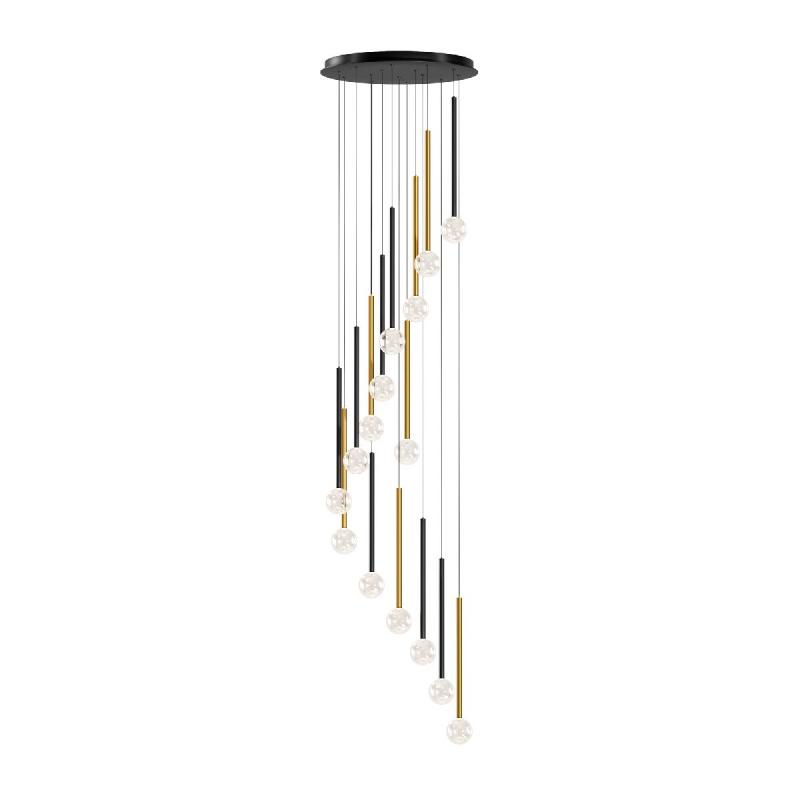 Каскадная люстра Maytoni Bubble dream MOD383PL-L40BBS3K