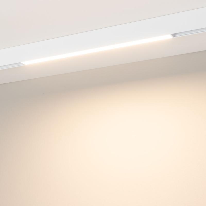 Трековый магнитный светильник Arlight MAG-ORIENT-FLAT-L465-16W Warm3000 (WH, 100 deg, 48V) (IP20 Металл) 035842(1)
