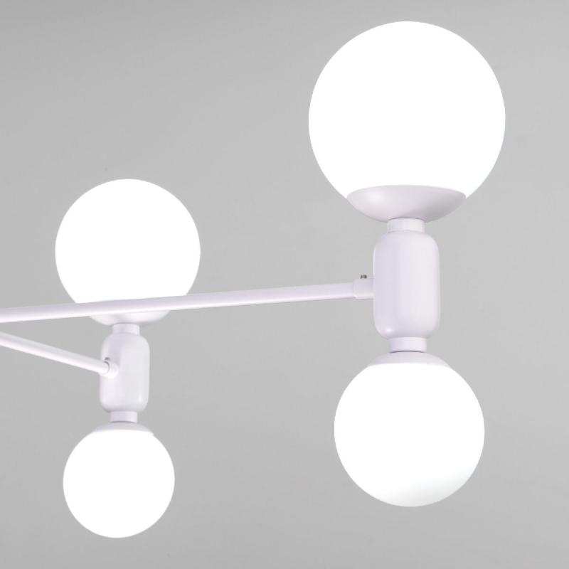 Подвесная люстра Eurosvet Bubble 30182/8 белый Smart a063210