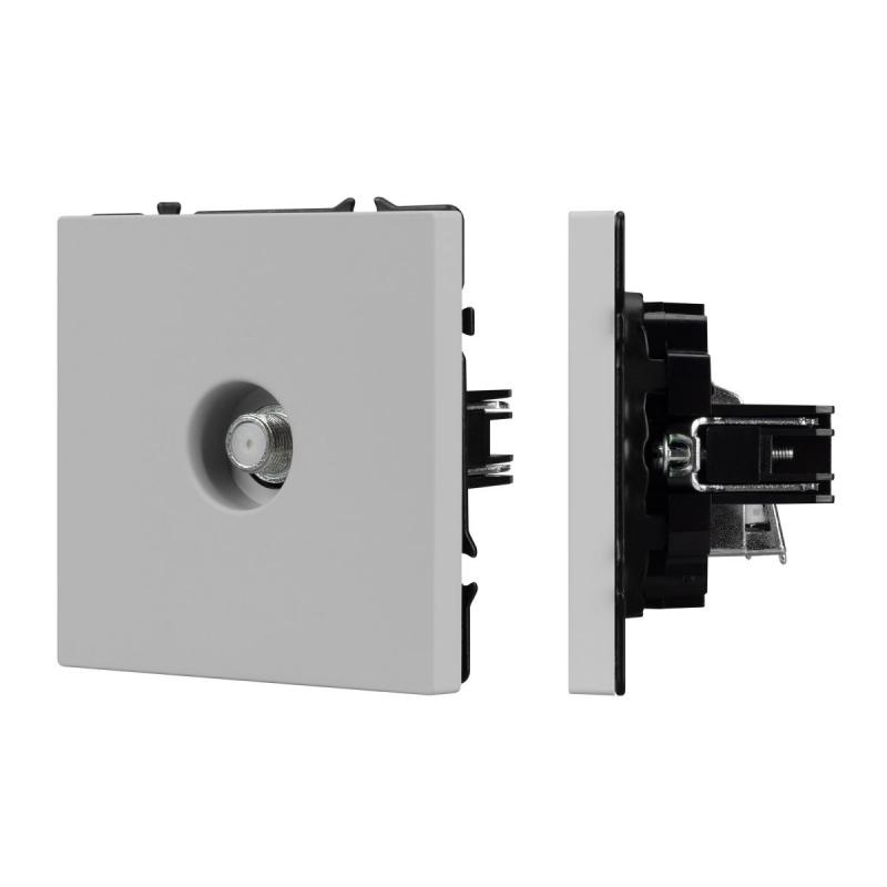Механизм спутниковой розетки Arlight SCT-NOBE-MST1-SFPL-IS (SAT) (Никель) 061897