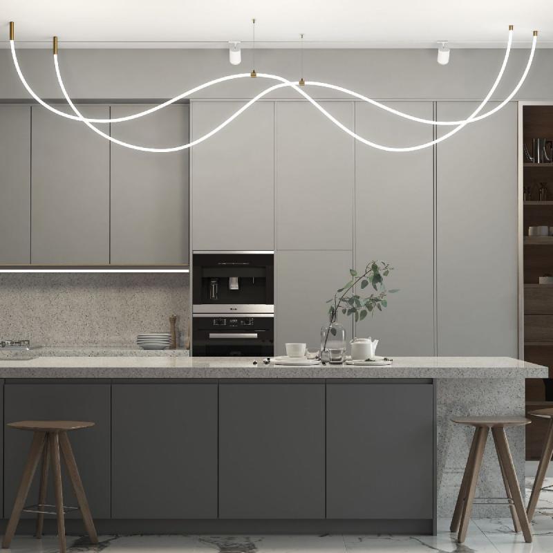 Подвесной трос для круглого гибкого неона Elektrostandard Full light FL 2830 латунь 4690389196003 a063440