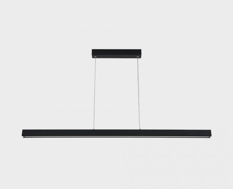 Линейный подвесной светильник Italline IT013-6021 black 3000K