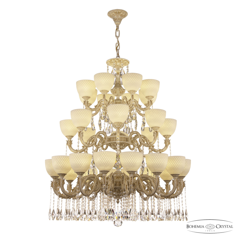 Подвесная люстра Bohemia Ivele Crystal AL79101/16+8+8/300/3d A WMG P1 U Wave
